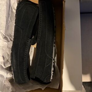 UGG Alder Black Suede Slip-On Loafers Men’s Size 13 NEW